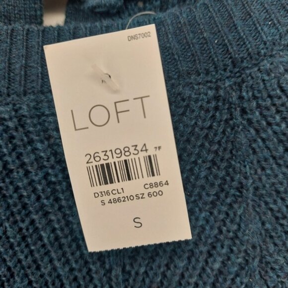 Loft Ribbed Tie Back Sweater Dress - Picture 4 of 9